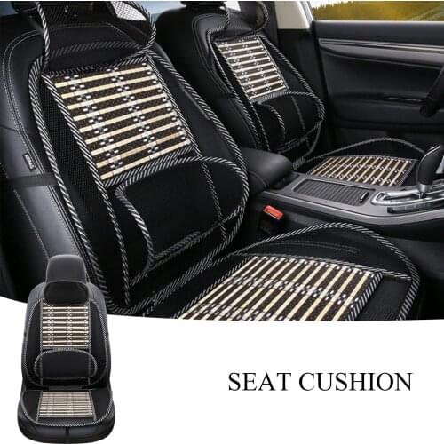 2021 Upgrade Summer Cool Cushion Breathable Comfortable Car Cushion Bamboo Ventilation Suitable For All Cars Trucks 3-box Cars