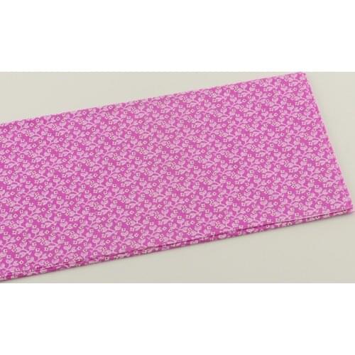 1 piece 50cmx50cm home textile quilting fabric tecido cotton printed floral rose red designs fabric pre-cut fat quarter tissu