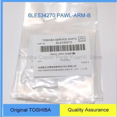 10 pcs Free shipping Photocopier parts Original TOSHIBA copier parts 6LE534270 PAWL-ARM-B for machine model CHANGJIANG