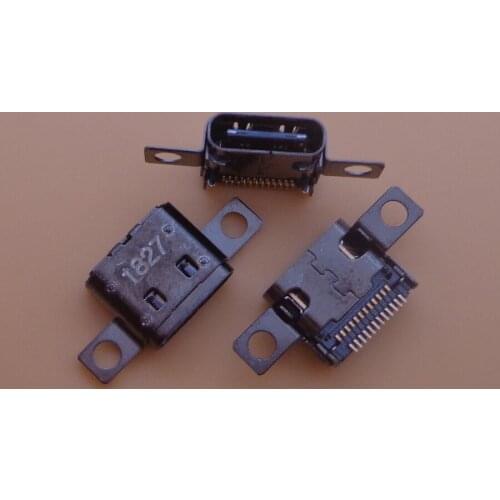 10pcs NEW Laptop DC Power Jack for Lenovo 720S-13IKB 720S-13ARR TYPE-C Jack DC Connector Laptop Socket Power Replacement