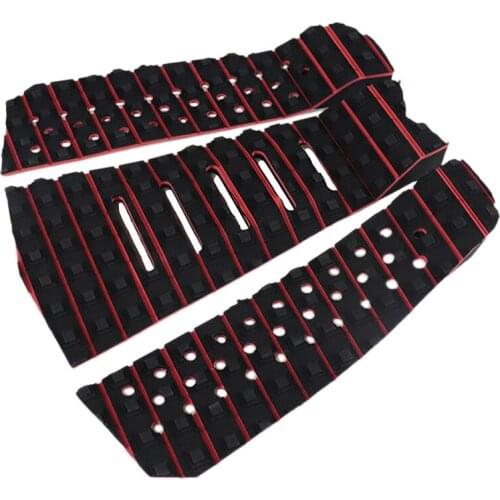 3 Piece EVA Surfboard Deck Traction Pads with Kicker for Stomp Skimboards, Surf Boards, Funboard, Fish Board