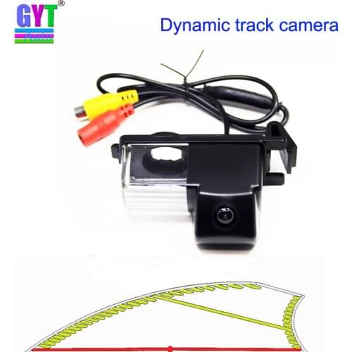 Dynamic Trajectory Tracking car Rear view Reverse camera for Nissan Patrol Super Safari Y61 Patrol Armada Y62 Parking Accessorie