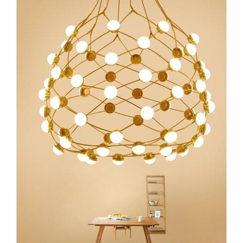 Free shipping American retro Iron Chandelier Restaurant lamp coffee bar creative desk lamp Study clothing store globe Chandelier