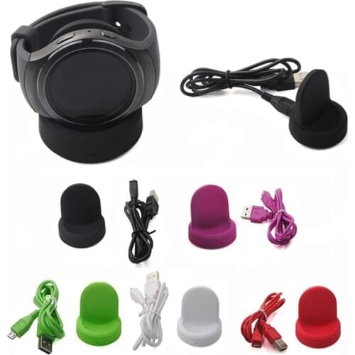 Wireless Charging Dock Cradle Charger For Samsung Gear S3 Classic Frontier Watch High Quality Chargers Smart Watch Charging Dock