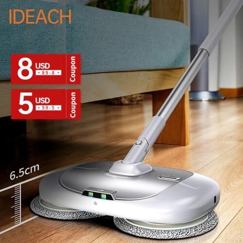 Electric Mop Vertical Wireless 60 Mins Home Vacuum Cleaners 40W Floor Washing Cleaning Machine 420ML Water Tank Vacuum Cleaner
