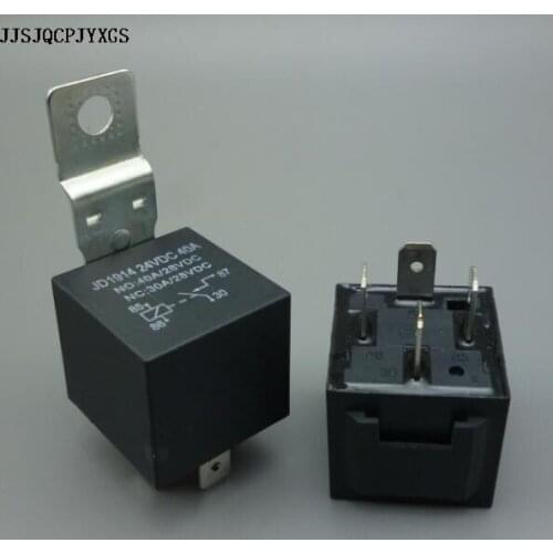 JJSJQCPJYXGS (24V 40A 4 pin )-Waterproof Auto Automotive Relay 24v 4pin 40a Car Relay