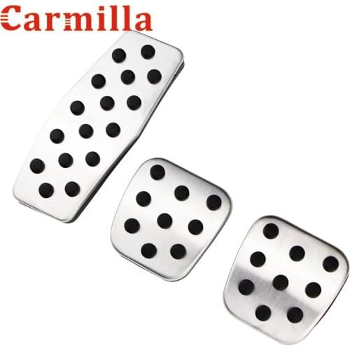 Carmilla Car Accelerator Brake Clutch Pedal Pedals Cover for Vauxhall Opel Astra Insignia 2011 - 2015 for Chevrolet Chevy Cruze