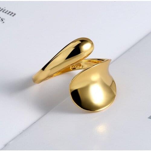 New Charming Irregular Beads Finger Ring for Women Vintage Boho Knuckle Party Rings Gothic Punk Jewelry Gifts for Girls