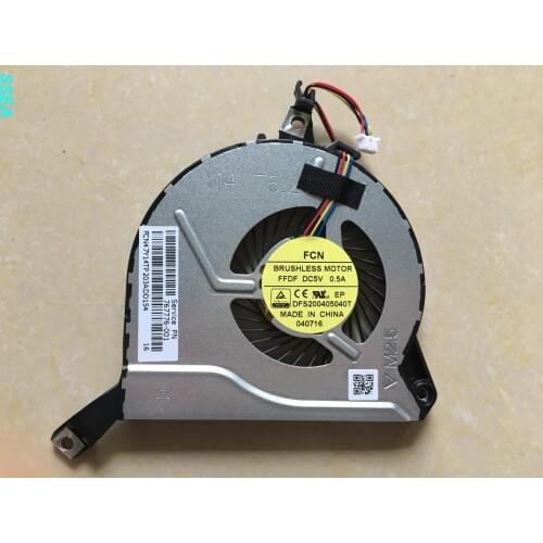 SSEA Brand New fan for HP 14-P 15-P 14-V 15-V 16-P 17-P 16-V CPU cooling Fan DFS200405040T 767776-001 767712-001