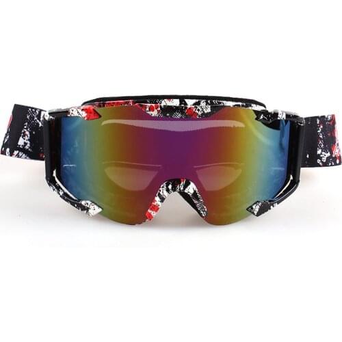 BSDDP Motocross Glasses Motorcycle Glasses Ski Outdoor Moto Dirt Bike Goggles ATV Bicycle Eyeglasses Motorcycle Helmet Goggles