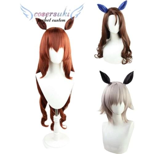 Uma musume Pretty Derby King Halo Curren Chan Maruzensky Cosplay Headwear for Cosplay Costume Suits Halloween Carnival
