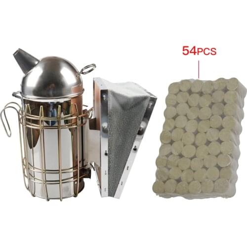 Beekeeping Bee Smoker Beginner Suit Kit Smoke Bombs Beehive Bee European Dome Hive Product Tools For Beekeeper Supplies