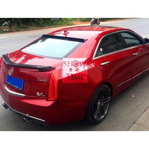 Fit for Cadillac ATSATS-L ATS modified carbon fiber rear wing rear spoiler wing