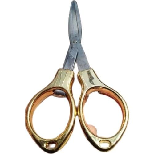 Scissors Fishing tools Line Portable Fishing Scissors Plastic Handle with Covers Capped Line or Hook Cutter 1set