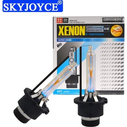 SKYJOYCE 2PCS 35W D2S D4S Xenon HID Light Bulb Replacement D2 D4 HID Xenon Lamp D2R D4R Car Headlight 3000K 4300K 5000K 6000K