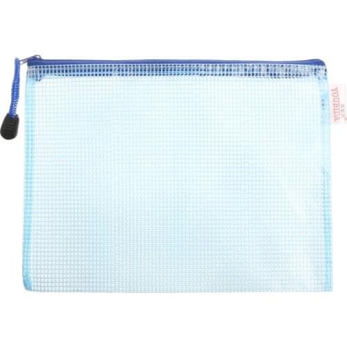 Document Bag A5 Size Zipper File Pocket Storage Office School Supply Waterproof