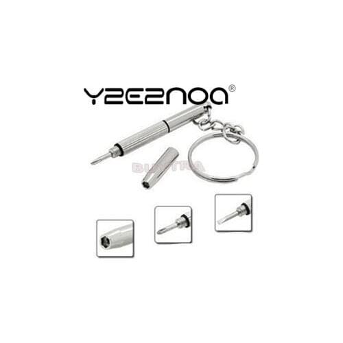 5Pcs 3in1 Sunglass Watch Eyeglass Screwdriver Repair Kit Hand Tools Retail With Keychain Tools