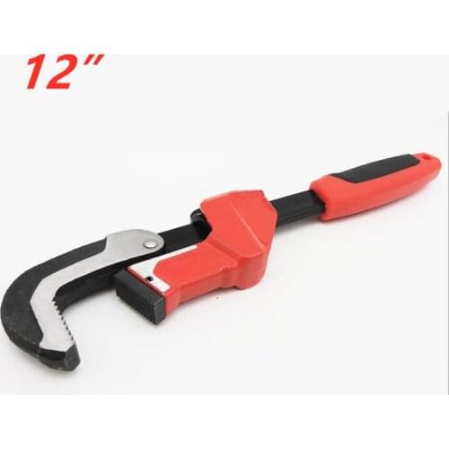 Ratchet Wrench 12 Inch Adjustable Spanner Unniversal Pipe Plumbing Wrench Screw Nut Key For Plumber Repair Hand Tools
