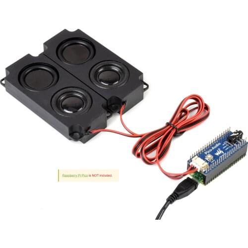 Audio Expansion Module For Raspberry Pi Pico, Headphone And Speaker Signal Output At The Same Time