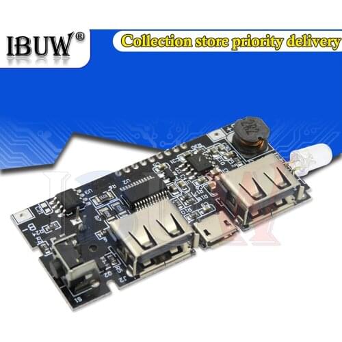 Charging treasure module mobile power boost DIY18650 lithium battery digital display dual USB output charging board motherboard