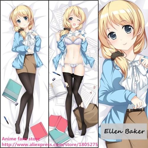 NEW Anime Horizon Ellen Baker Cute Japanese Pillowcase Pillow Case Cover decorative Hugging Body Bedding