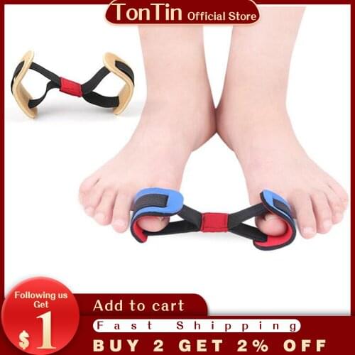Wholesale and retail Toe Separators Bunion Straightener Training Band Strap Hallux Valgus Corrector Belt Tension Nail Tools