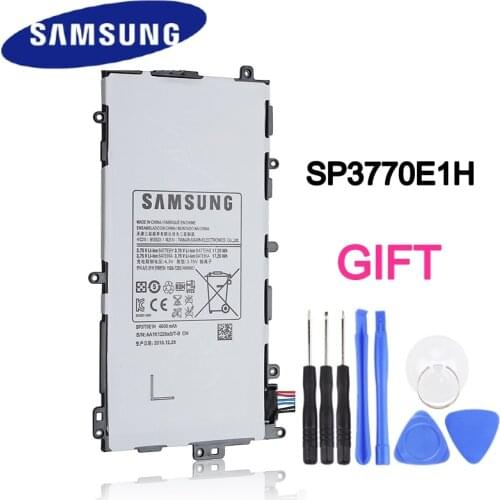 Samsung Original Tablet Battery SP3770E1H For Samsung N5100 N5120 Galaxy Note 8.0 N5110 Authentic Replacement Batteries 4600mAh