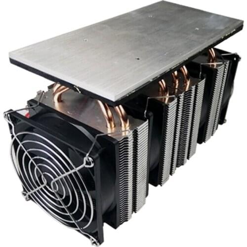 Semiconductor refrigerator, aluminum plate refrigerator, 12V freezing and cooling machine, dual-core refrigeration experiment