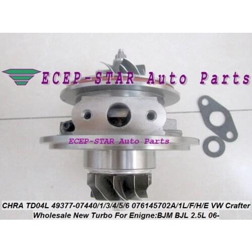 Turbo Cartridge CHRA TD04L 49377-07440 49377-07401 49377-07406 076145701F 076145701E For VW Crafter 2006- BJM BJL R5 LT3 2.5L