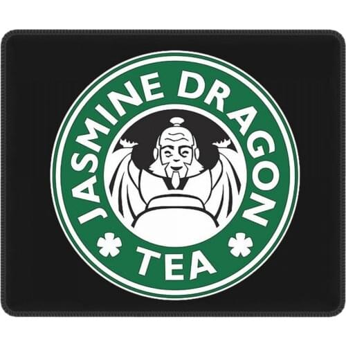 Jasmine Dragon Uncle Iroh Vintage Mouse Pad Avatar The Last Airbender Waterproof Mouse Mats Rubber Computer Keyboard Desk Pad
