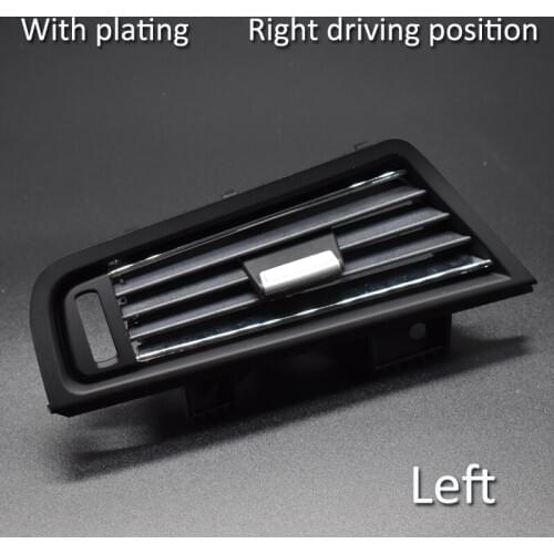 Outlet Panel With Chrome Plate For BMW 5 Series F10 F18 LHD RHD Front Row Wind Left Center Right Air Conditioning Vent Grill
