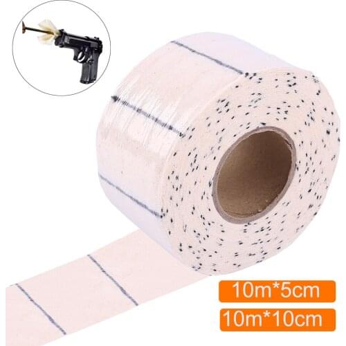 10m/Roll Tactical Gun Cleaning Cloth Durable Cotton Patch Hunting 5cm/10cm Wide Cleaning Patches For Handgun Rifle Shotgun