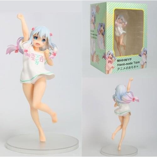 24cm anime Ques Q Eromanga Sensei Sagiri Izumi Ending figurine cute Sexy Girl Action Figure Collection Model Toys Doll Gift