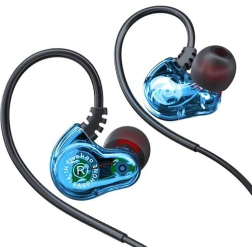 3.5mm Universal Wired Earphone Ear Heavy Bass Music Sport Headset with Mic for Samsung Huawei Xiaomi