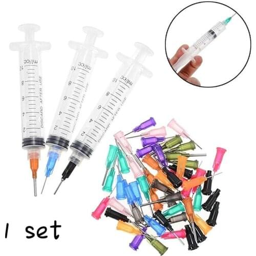 50Pcs Useful New Hot sale High Quality SMT SMD PCB Solder Paste Adhesive Glue Liquid Dispenser+Dispensing Needle