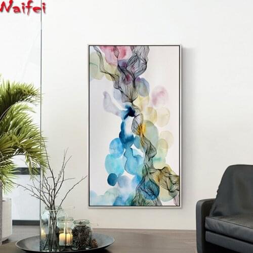Diamond Painting Modern Minimalist Diamond Cross Stitch Abstract Painting 2020 New Point Diamond Embroidery Hallway Living Room