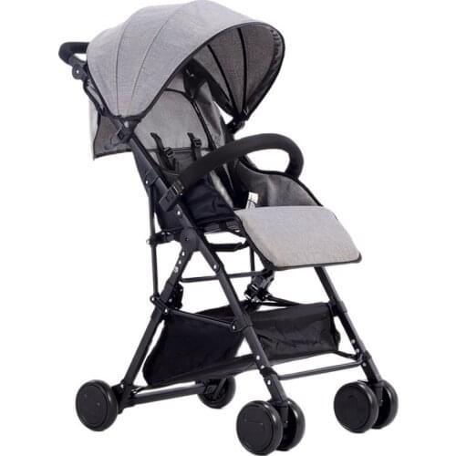 Baby stroller ultra light folding can sit reclining child high landscape baby umbrella child stroller