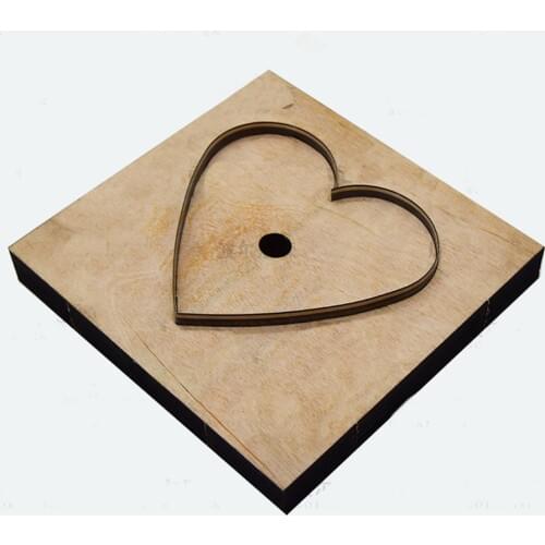 Herramientas para cuero leather craft template fabric cutter heart modeling die cutting knife mould hand punch tool