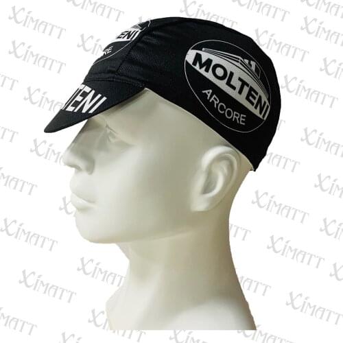 Italy Classic Retro Polyester / Fleece Road Bike Racing Team Pro Brand Men Caps Black Breathable Cool Balaclava Summer 2021