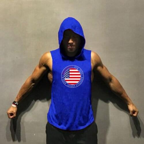 Gym Tank Top Fitness Clothing New Mens Tank Tops Shirt Workout Vest Sleeveless Cotton Man Canotte Bodybuilding Man Clothes Wear