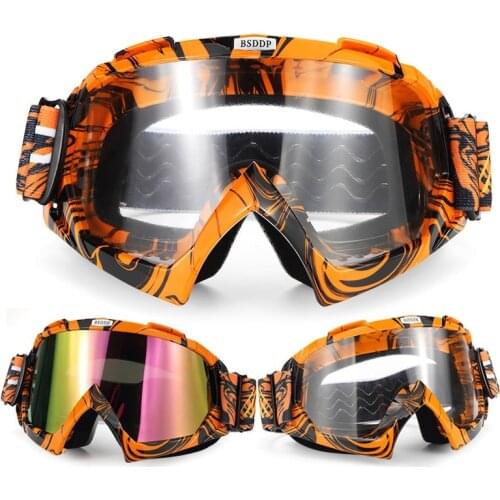 Anti-dust Motorcycle Goggles Glasses Cycling off road Helmets For KTM Helmets ATV DH MTB Dirt Bike Glasses motocross parts