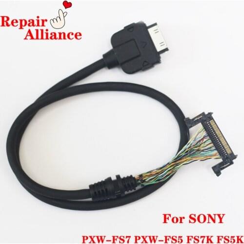 New LCD connector Cable Display Screen Flex repair parts For Sony PXW-FS7 PXW-FS5 FS7 FS5 PXW-FS7M2 FS7K FS7M2K FS7II Camcorder
