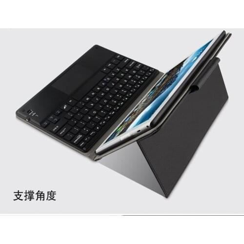 Tab4 10 Plus Tablet Protect PU Leather Case For Lenovo Tab 4 plus TB-X704F X704N 10.1"Protective Bluetooth keyboard Cover + pen