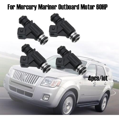4pcs High Quality Fuel Injector OEM 25335288 Fits for Mercury 60HP Outboard Car accessories Fast delivery Good service