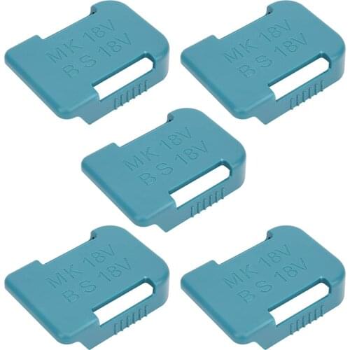 5Pcs Battery Storage battery case battery holder Rack Holder Case for Makita 18V Fixing Devices
