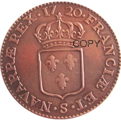 France 1720A Copper Copy Coins(26mm)