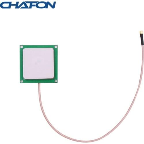 Chafon ceramic antenna uhf 40*40mm 3dbi mmcx male connector used for car access control
