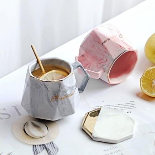 Coffee Mugs Ceramic Mug Travel Cup Fentiment Irregular Creativity Phnom Penh Ceramic Mug With Handle 400ML For Office Home Bar