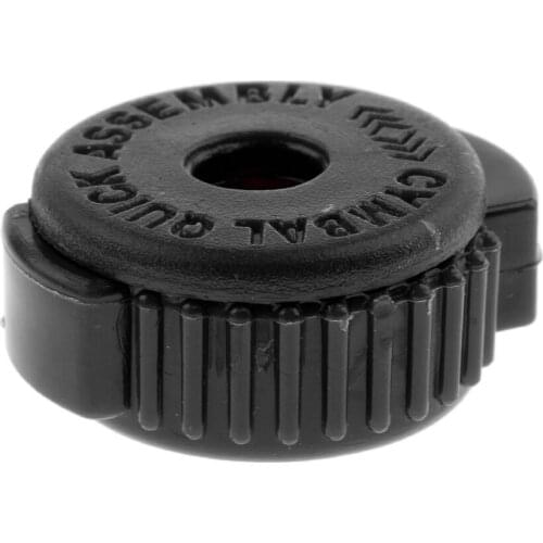 8 Pieces Quick Release Cymbal Nuts Set Replacements Kit DIY Parts Black 30mm