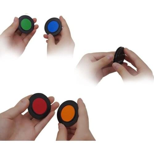 Rainbow Chips Color Change Chip Magic Tricks Magician Close Up Illusions Gimmick Props Classic Toy for Beginner Comedy